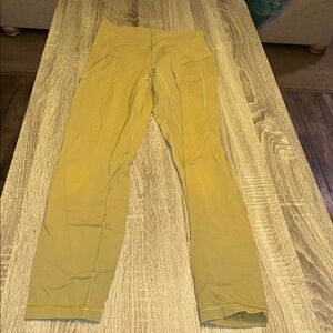 Green Lululemon Leggings